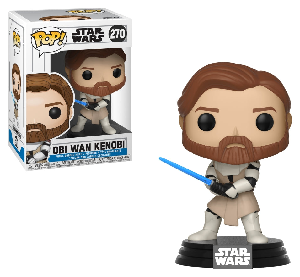 Star Wars: Obi Wan Kenobi (Bobble-Head) (270) [POP!] - Funko Sealed