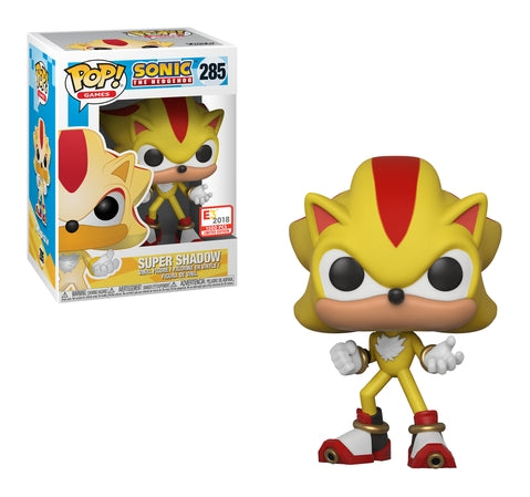 Sonic the Hedgehog: Super Shadow (E3 2018 Exclusive) (285) [POP!] - Funko Sealed