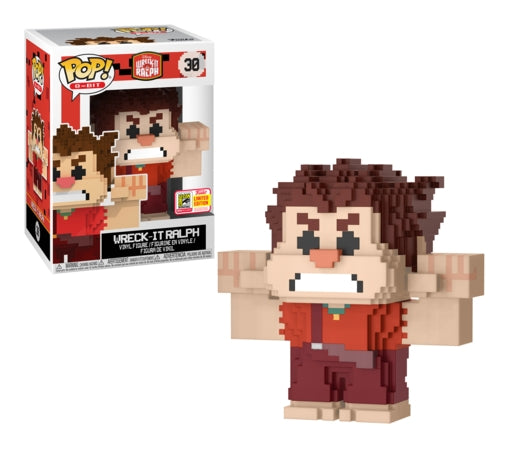 Wreck-It-Ralph: Ralph (8-Bit) (SDCC 2018 Exclusive) (30) [POP!] - Funko Sealed