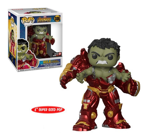 Avengers: Infinity War: Hulk Busting Out of Hulkbuster Super Sized 6’’ (Bobble-Head) (GameStop Exclusive) (306) [POP!]