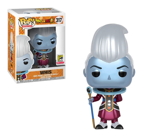Dragon Ball Super: Whis (Metallic) (SDCC 2018 Exclusive) (317) [POP!] - Funko Sealed