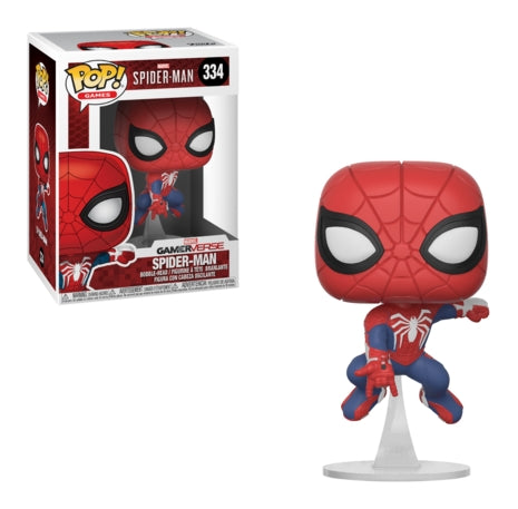 Spider-Man: Spider-Man (Leaping) (Bobble-Head) (334) [NEW] - Funko Sealed