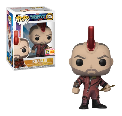 Guardians of the Galaxy: Vol. 2: Kraglin (Bobble-Head) (SDCC 2018 Exclusive) (337) [POP!] - Funko Sealed