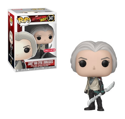 Ant-Man and the Wasp: Janet van Dyne Unmasked (Bobble-Head) (Target Exclusive) (347) [POP!] - Funko Sealed