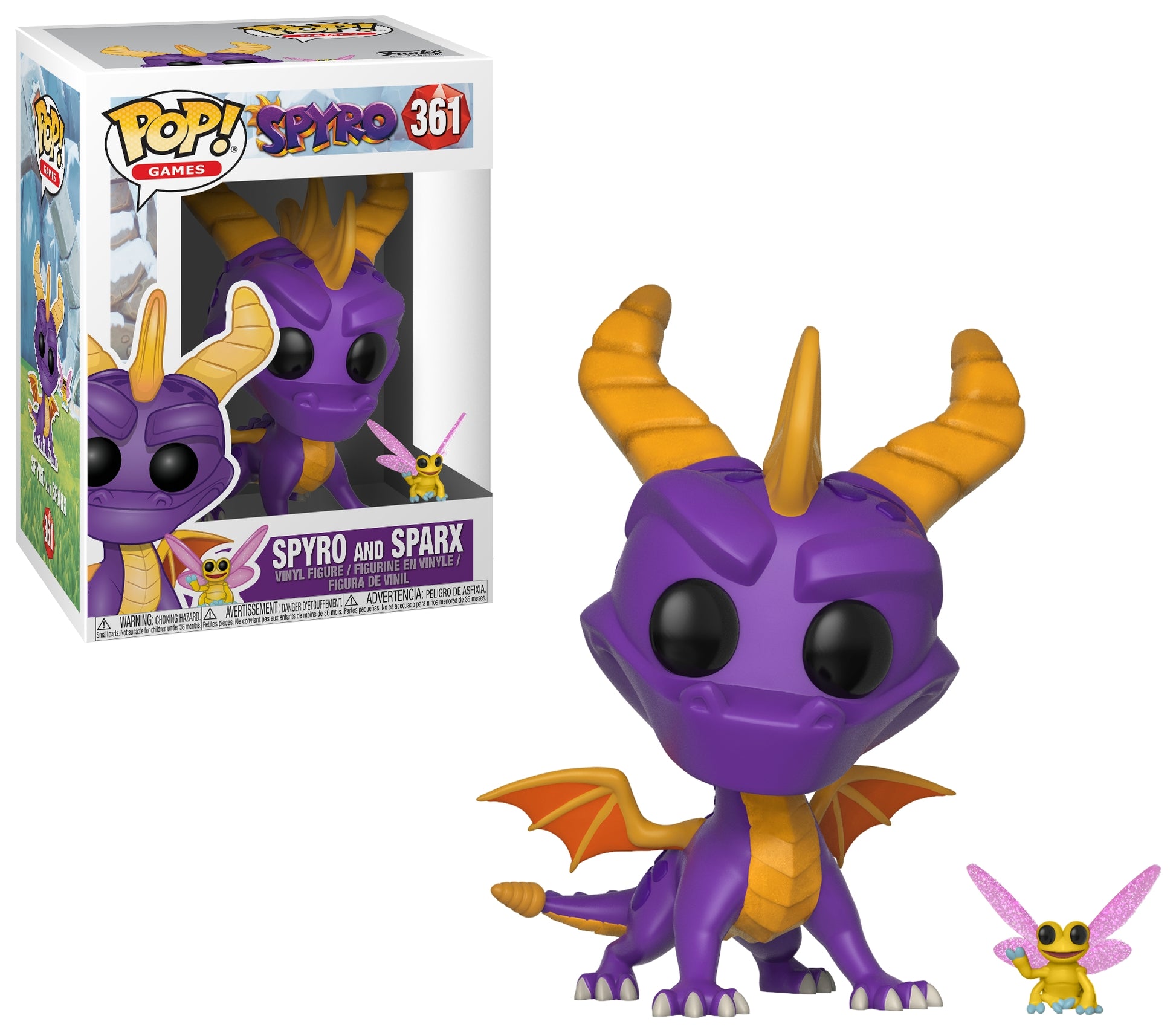 Spyro: Spyro and Sparx (361) [POP!] - Funko Sealed