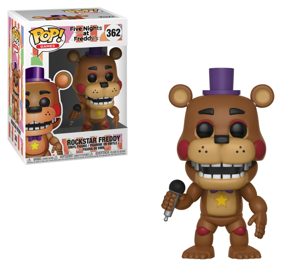 Five Nights at Freddy’s: Rockstar Freddy (362) [POP!] - Funko Sealed