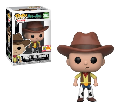 Rick and Morty: Western Morty (SDCC 2018 Exclusive) (364) [POP!] - Funko Sealed
