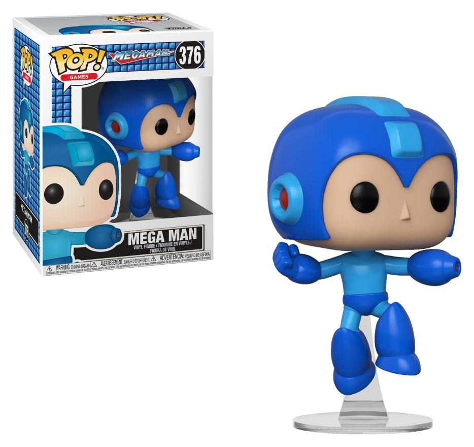 Mega Man: Mega Man (Jumping) (376) [POP!] - Funko Sealed