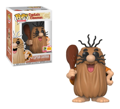 Captain Caveman (SDCC 2018 Exclusive) (403) [POP!] - Funko Sealed