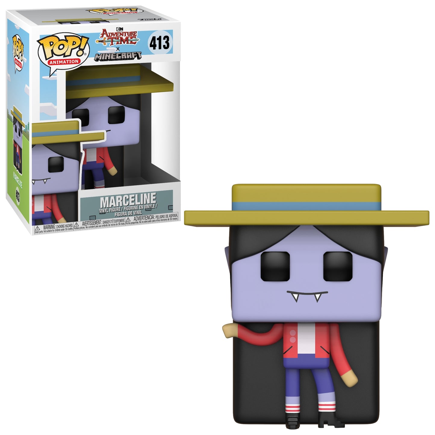 Adventure Time x Minecraft: Marceline (413) [POP!] - Funko Sealed