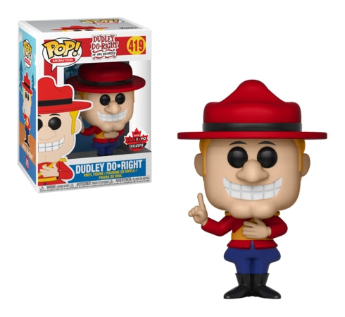 Dudley Do-Right of the Mounties: Dudley Do-Right (FAN EXPO Canada Exclusive) (419) [POP!] - Funko Sealed