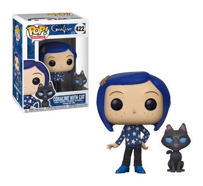 Coraline: Coraline with Cat (422) [POP!] - Funko Sealed