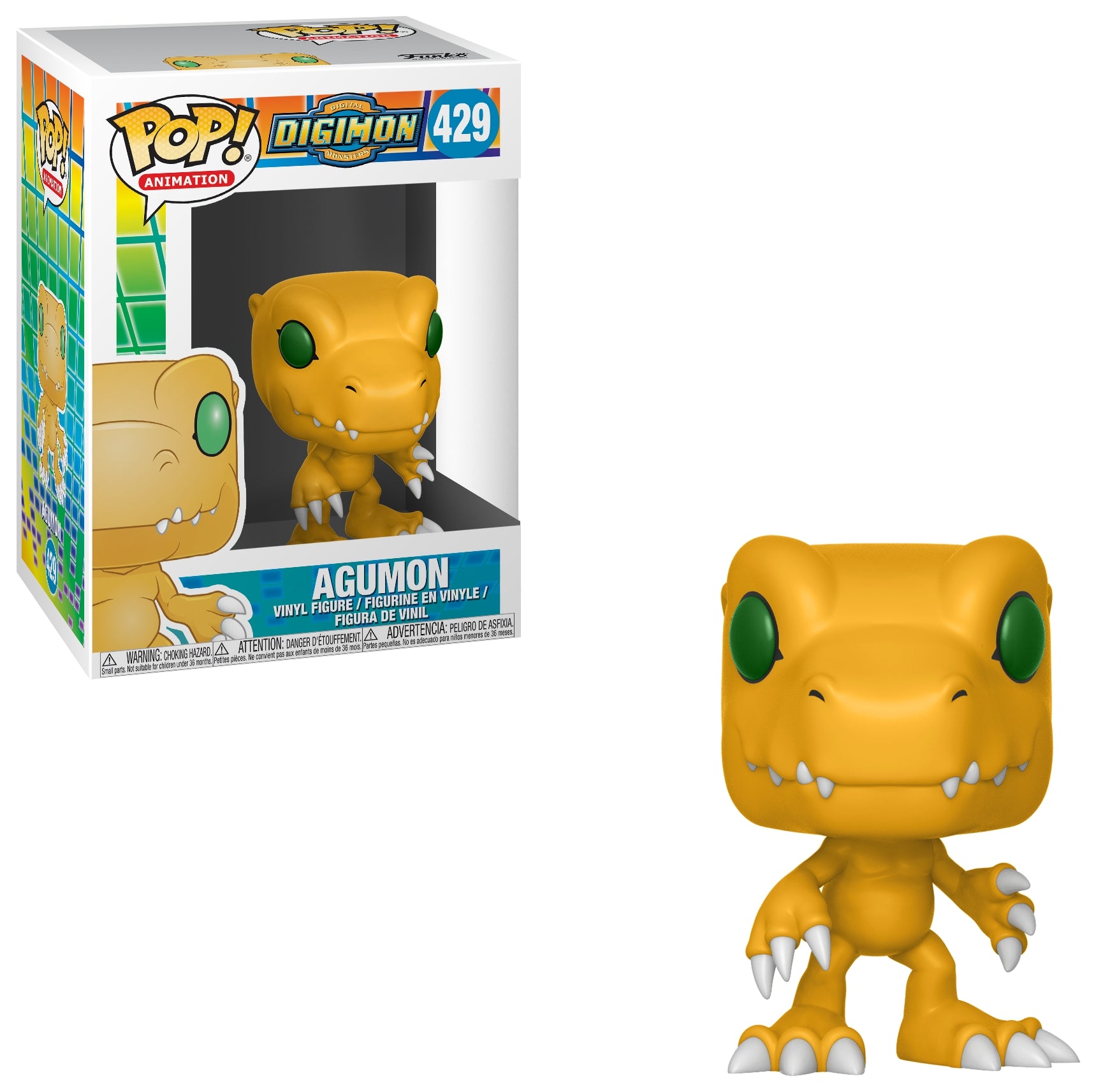Digimon: Agumon (429) [POP!] - Funko Sealed