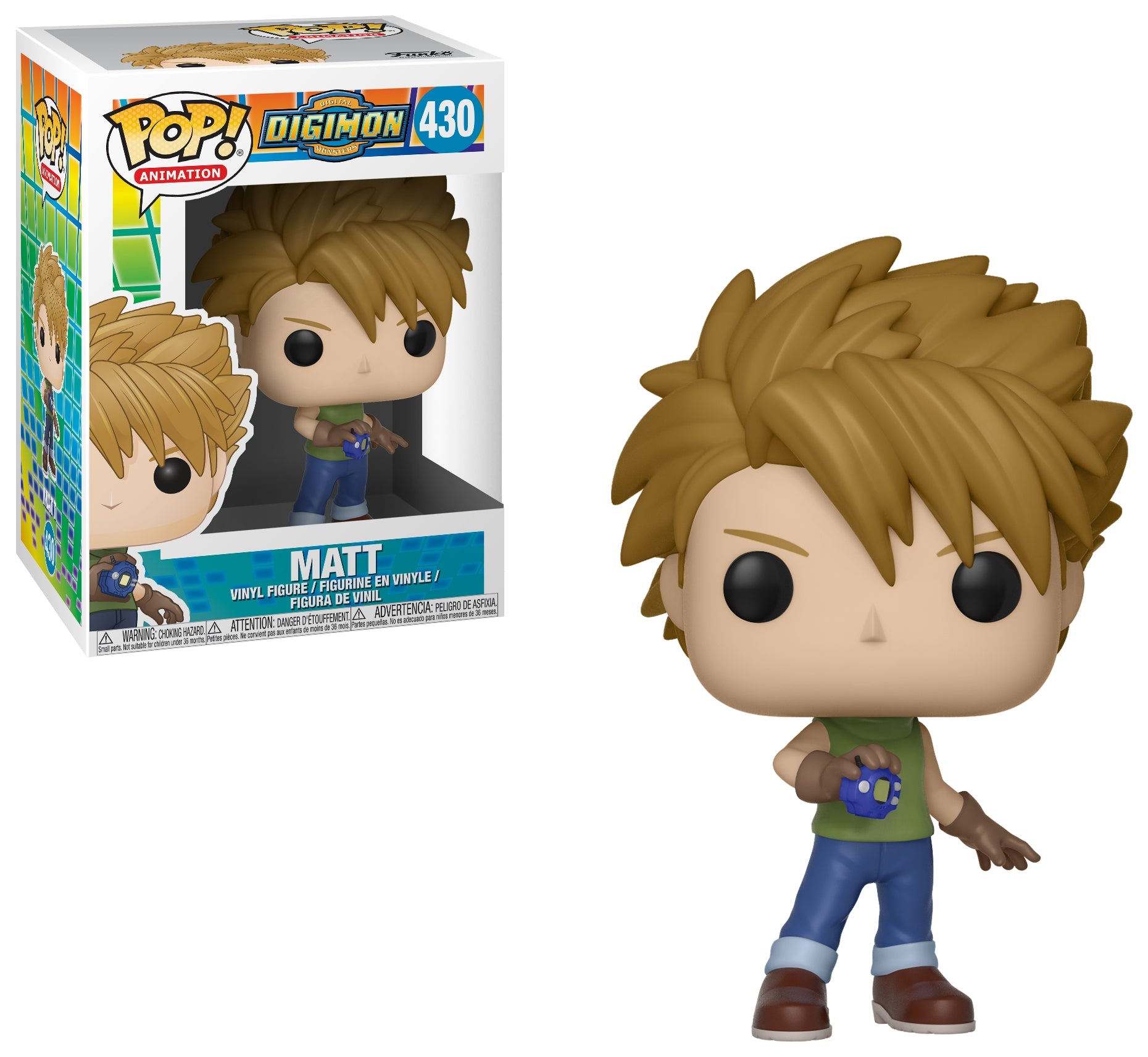 Digimon: Matt (430) [POP!] - Funko Sealed