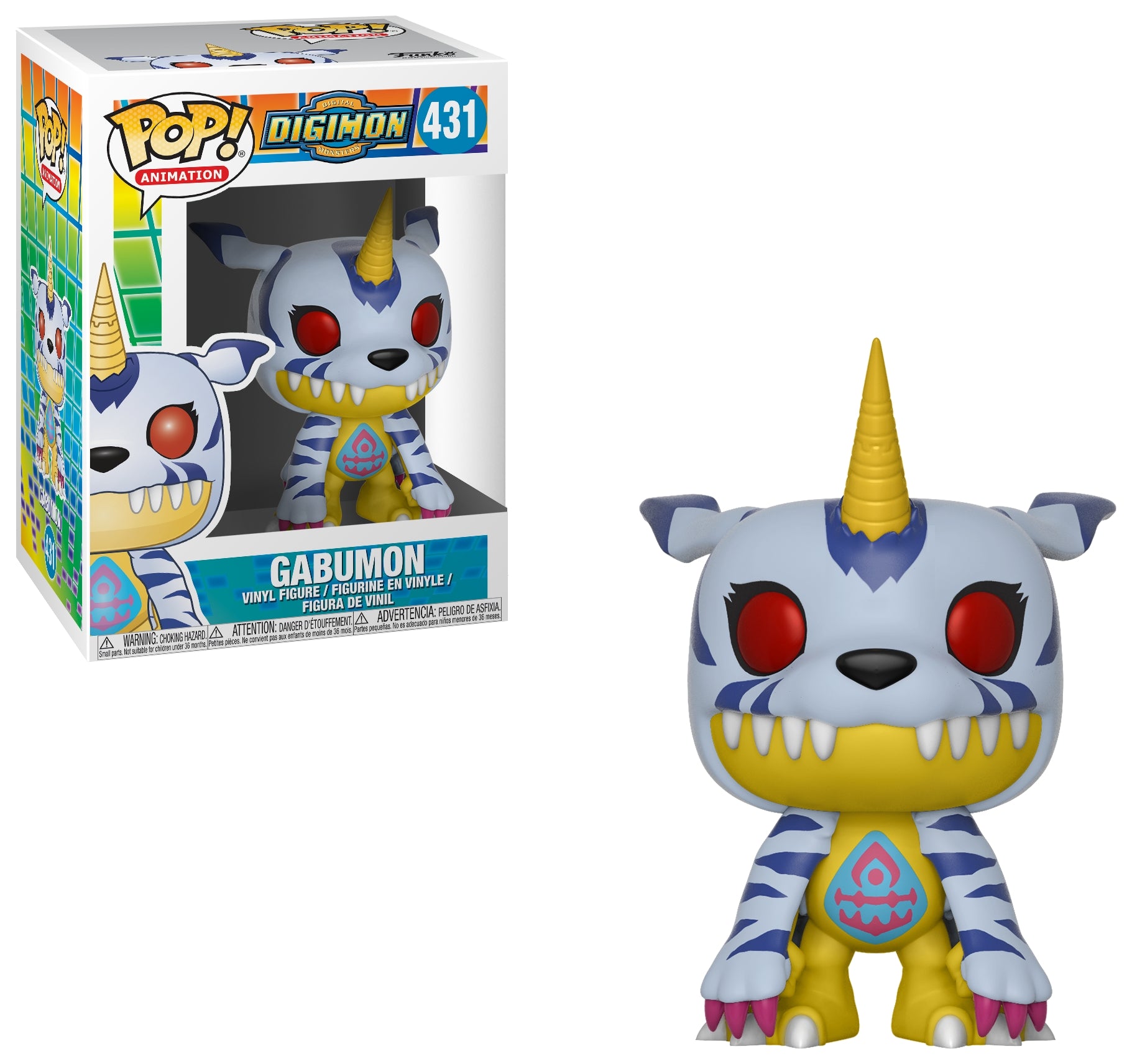 Digimon: Gabumon (431) [POP!] - Funko Sealed