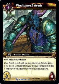 Vindicator Zalreth - WoW Single