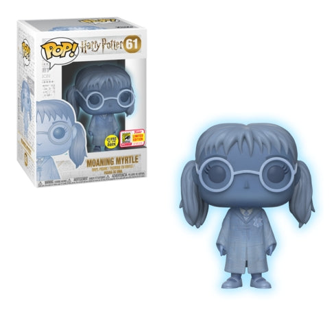 Harry Potter: Moaning Myrtle (Glow in the Dark) (SDCC 2018 Exclusive) (61) [POP!] - Funko Sealed