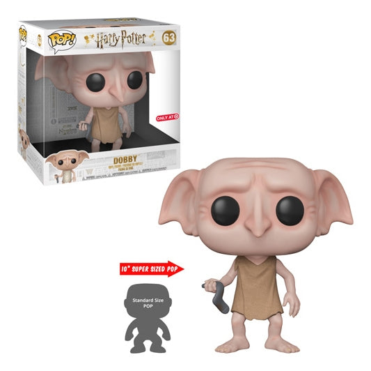 Harry Potter: Dobby Super Sized 10’’ (Target Exclusive) (63) [POP!] - Funko Sealed