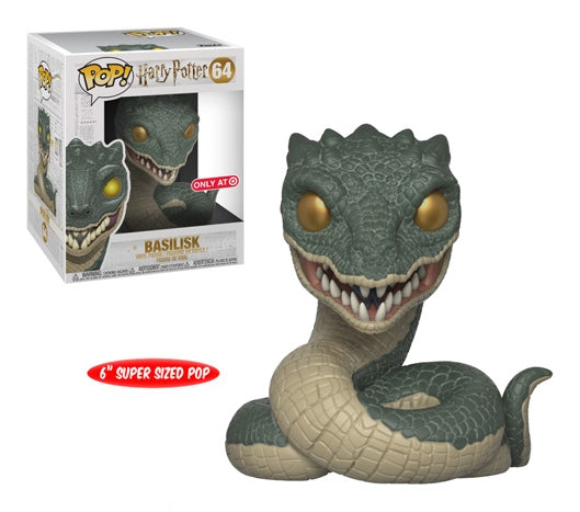 Harry Potter: Basilisk Super Sized 6’’ (Target Exclusive) (64) [POP!] - Funko Sealed