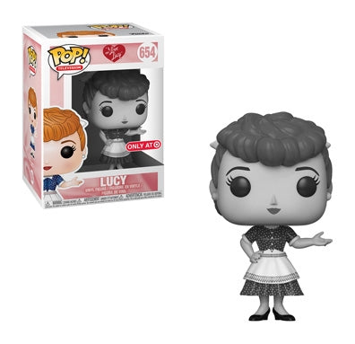 I Love Lucy: Lucy (Black and White) (Target Exclusive) (654) [POP!] - Funko Sealed