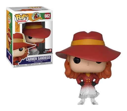 Carmen Sandiego (Translucent) (GameStop Exclusive) (662) [POP!] - Funko Sealed