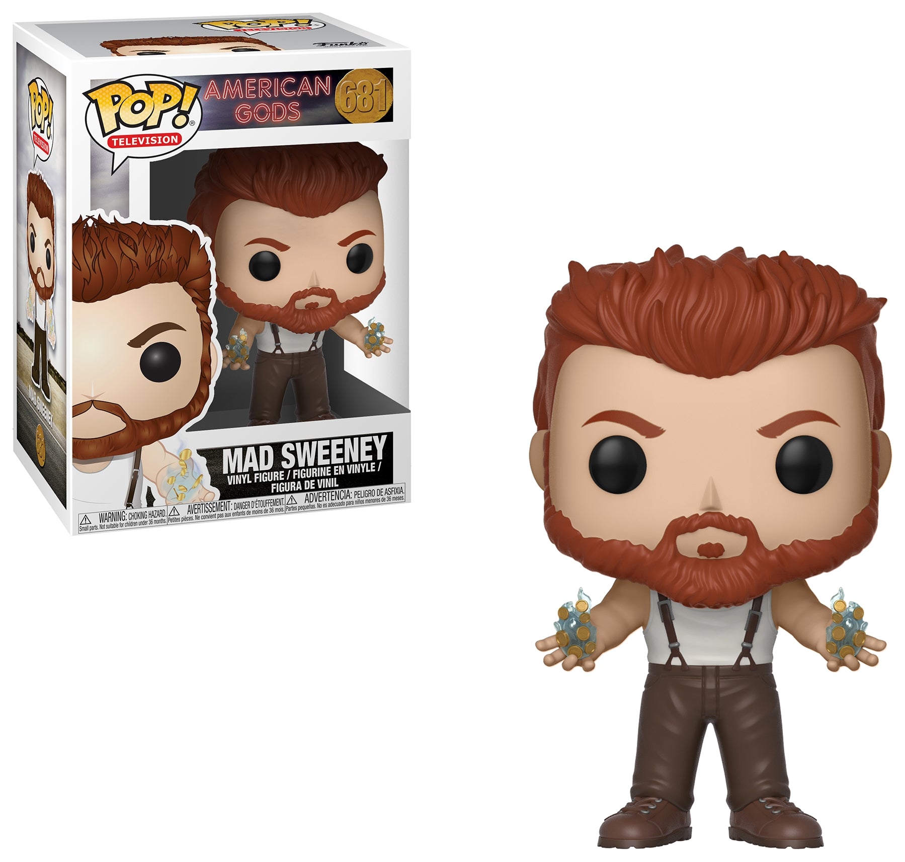 American Gods: Mad Sweeny (681) [POP!] - Funko Sealed