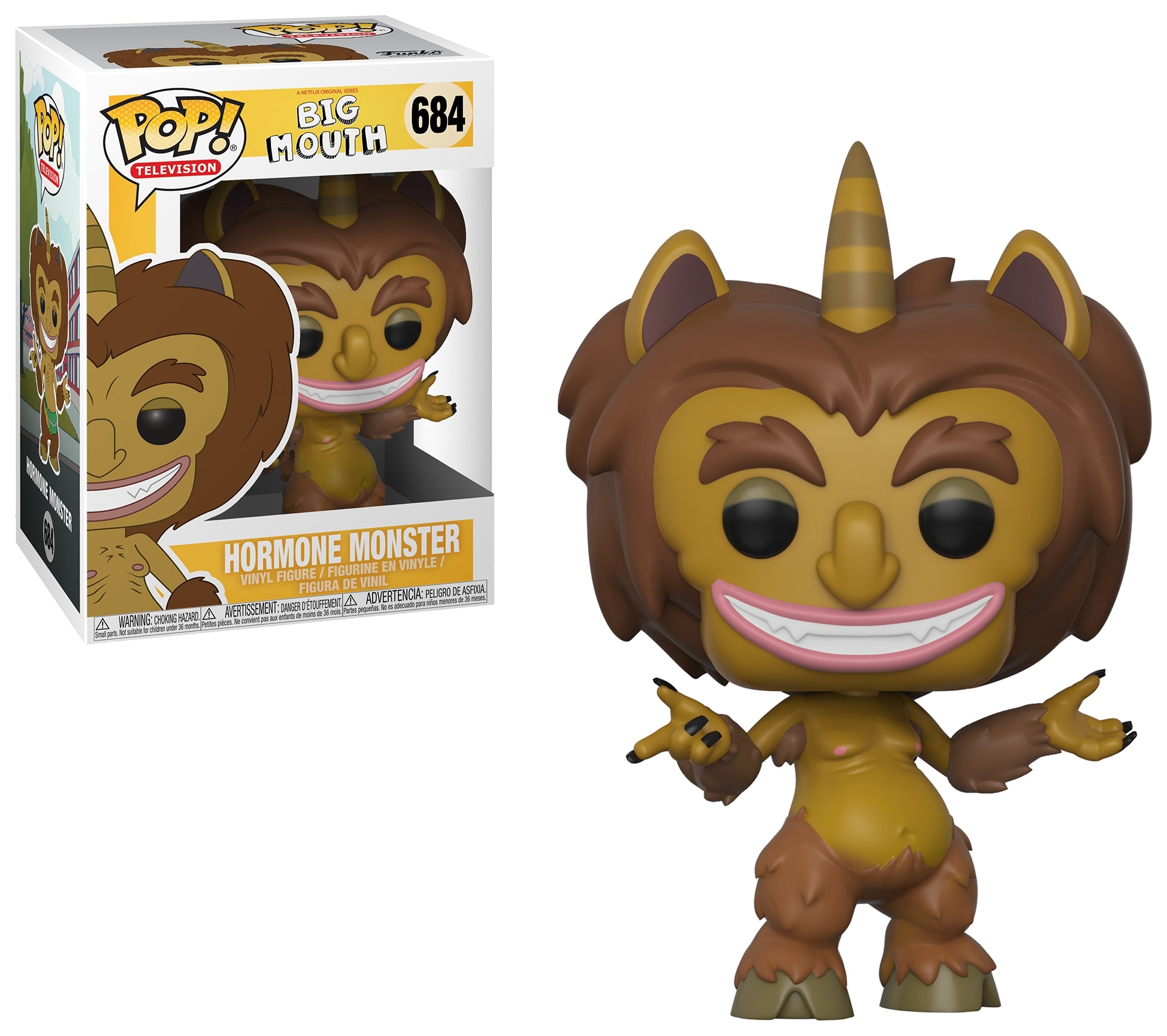 Big Mouth: Hormone Monster (684) [POP!] - Funko Sealed