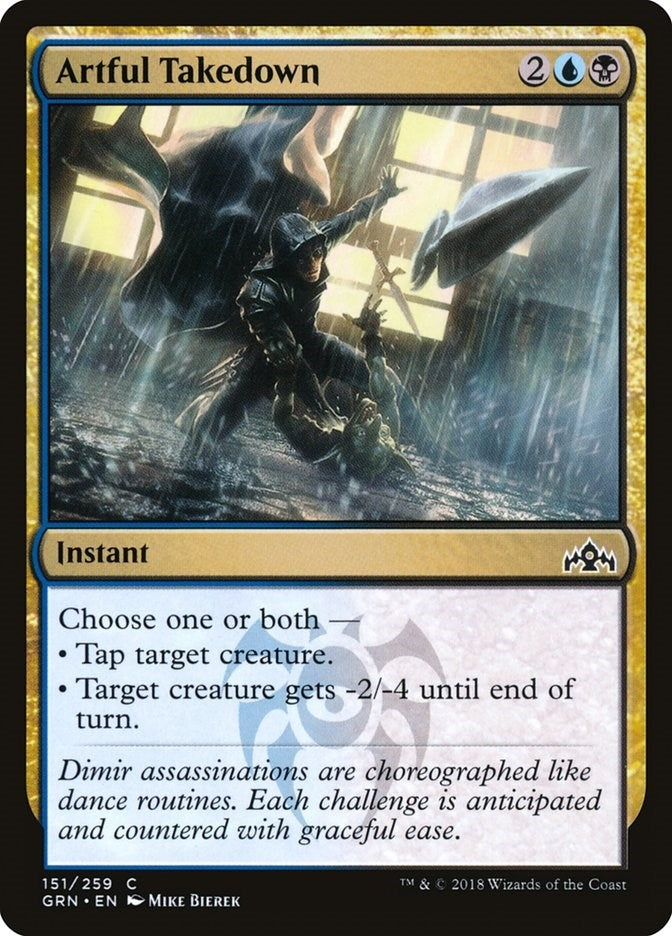 Artful Takedown (151) [GRN] - MTG Single