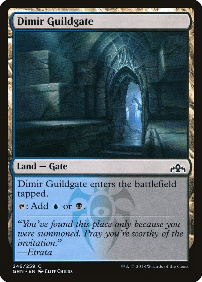 Dimir Guildgate (246) (246) [GRN] - MTG Single
