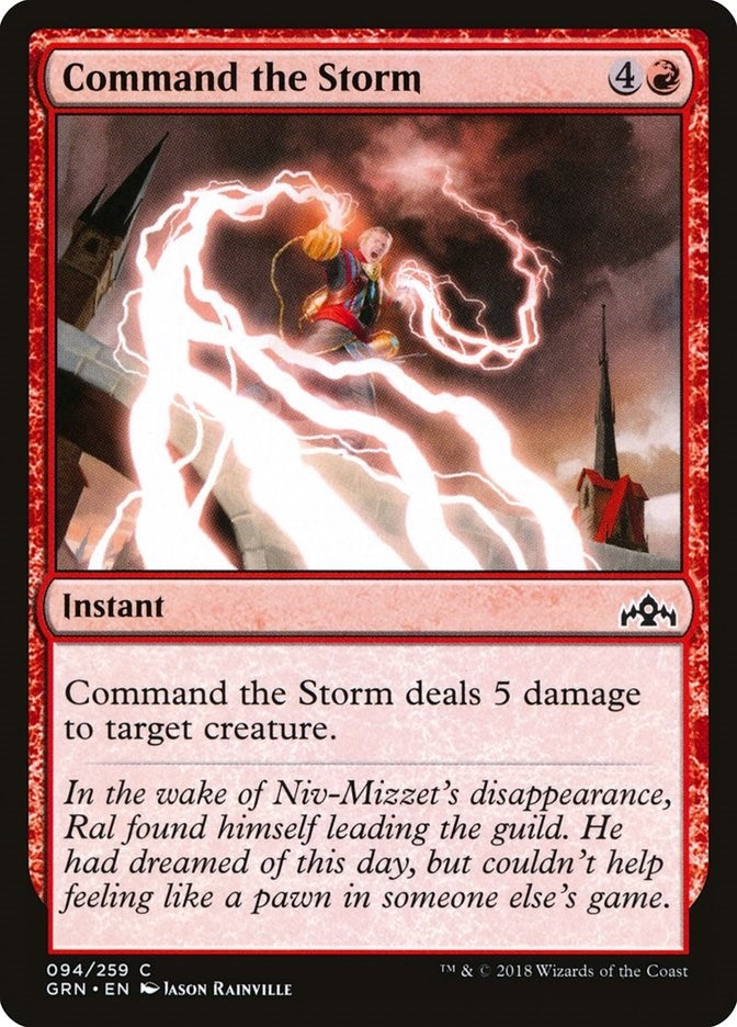 Command the Storm (94) [GRN] - MTG Single