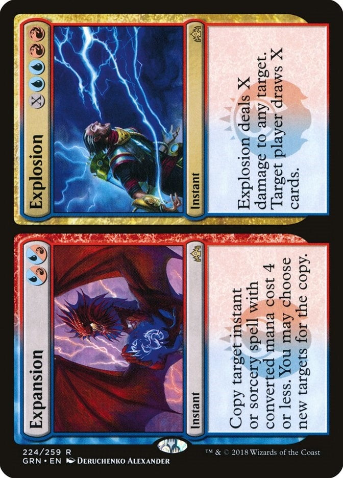 Expansion // Explosion (224) [GRN] - MTG Single