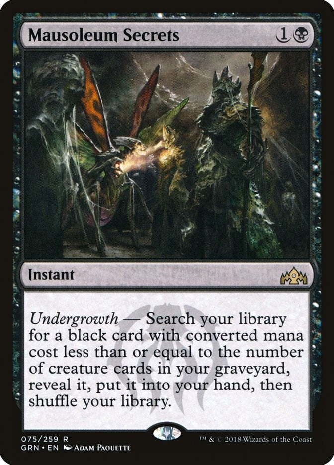 Mausoleum Secrets (75) [GRN] - MTG Single
