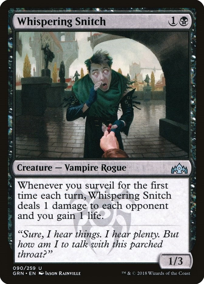 Whispering Snitch (90) [GRN] - MTG Single