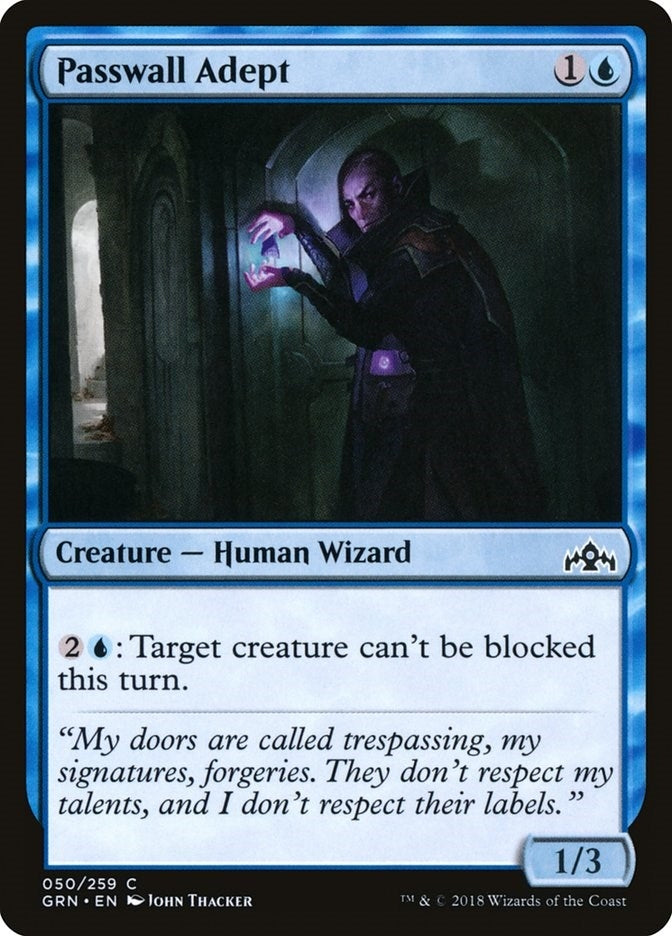 Passwall Adept (50) [GRN] - MTG Single
