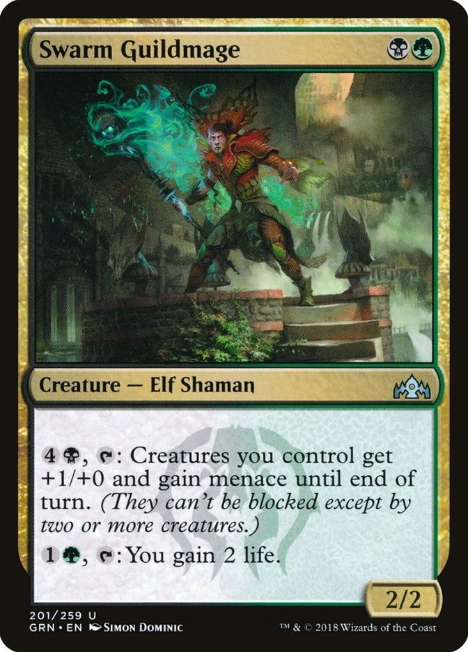 Swarm Guildmage (201) [GRN] - MTG Single