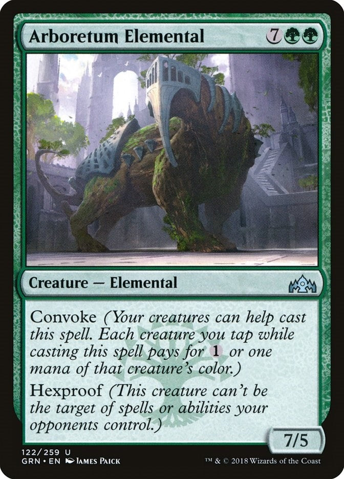 Arboretum Elemental (122) [GRN] - MTG Single