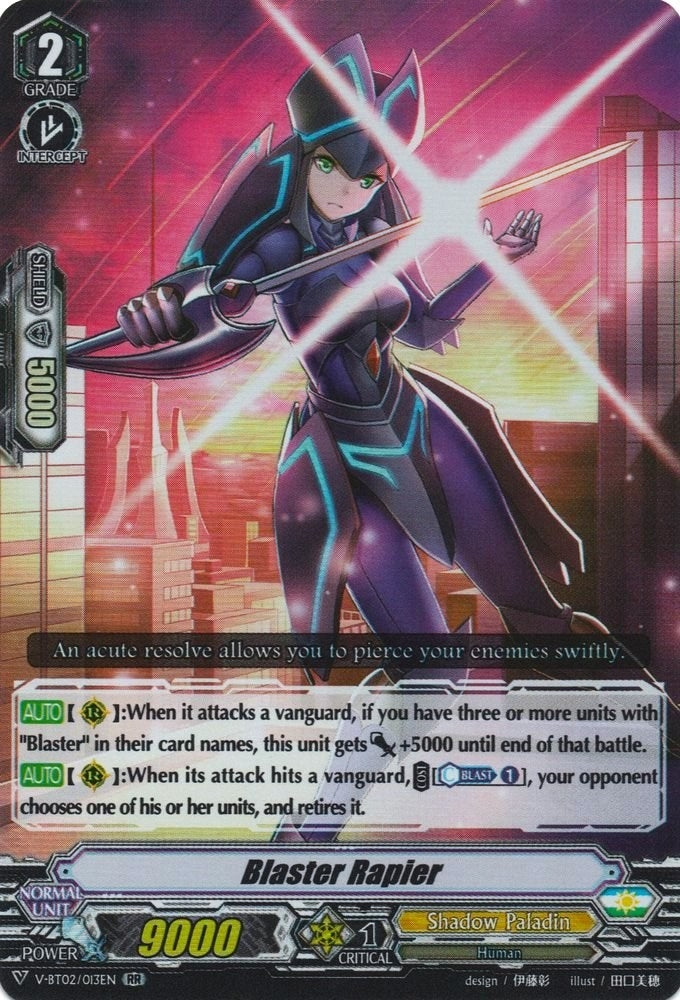 Blaster Rapier (2013) [V-BT02] - Cardfight Vanguard Single
