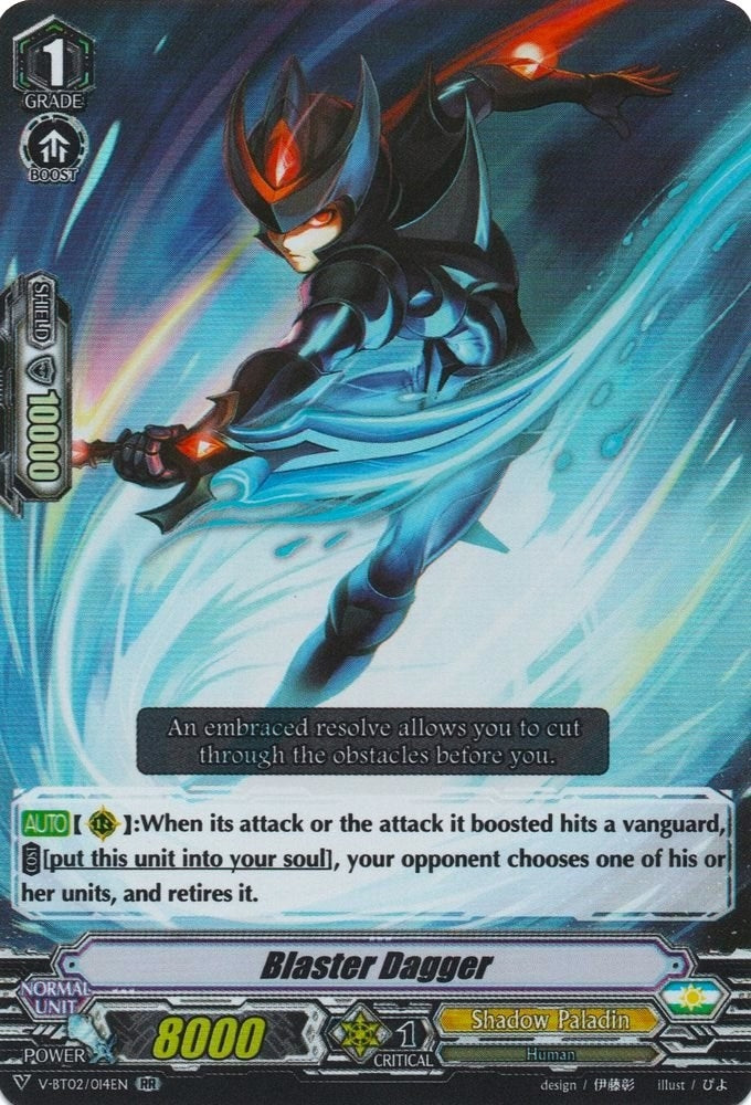 Blaster Dagger (2014) [V-BT02] - Cardfight Vanguard Single