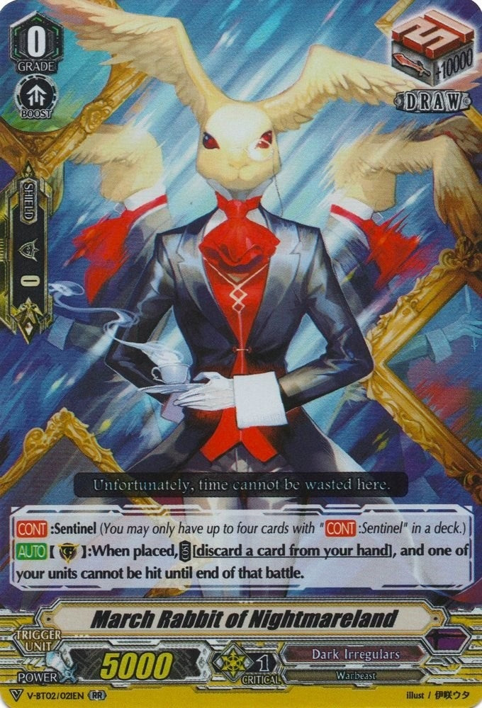 March Rabbit of Nightmareland (2021) [V-BT02] - Cardfight Vanguard Single