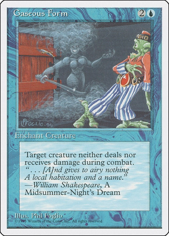 Gaseous Form [4ED] - MTG Single