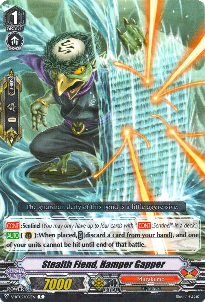 Stealth Fiend Hamper Gapper (2031) [V-BT02] - Cardfight Vanguard Single