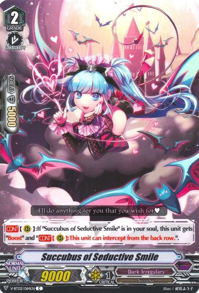 Succubus of Seductive Smile (2064) [V-BT02] - Cardfight Vanguard Single
