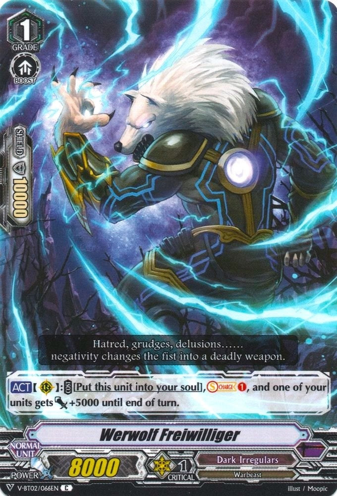 Werwolf Freiwilliger (2066) [V-BT02] - Cardfight Vanguard Single