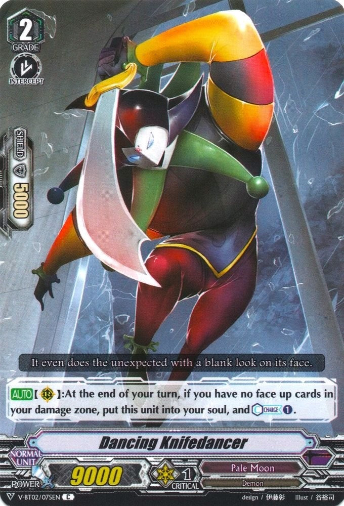Dancing Knifedancer (2075) [V-BT02] - Cardfight Vanguard Single