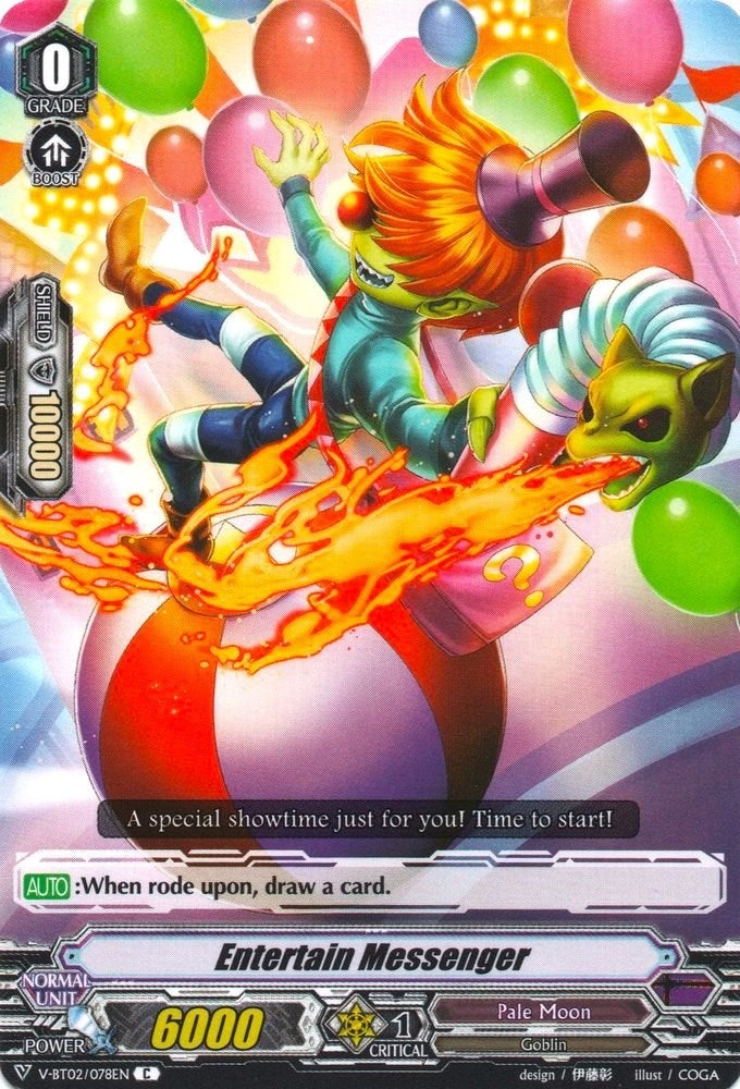 Entertain Messenger (2078) [V-BT02] - Cardfight Vanguard Single