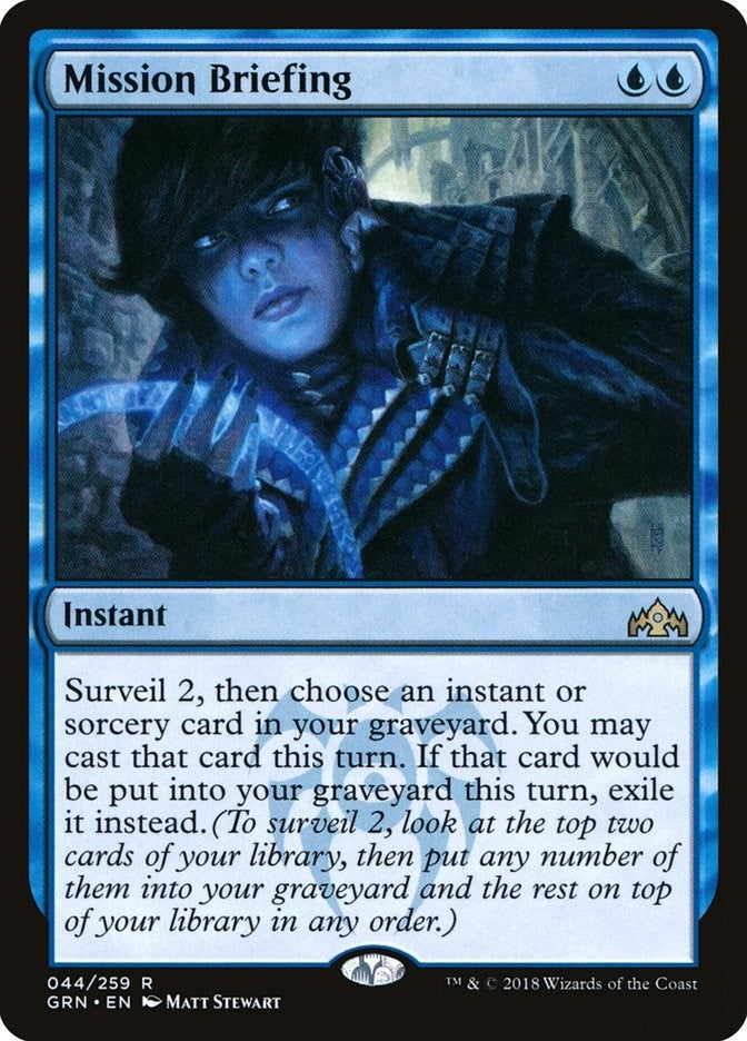 Mission Briefing (44) [GRN] - MTG Single