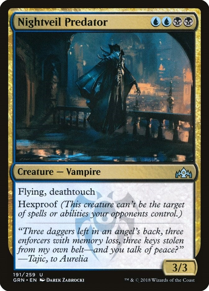 Nightveil Predator (191) [GRN] - MTG Single