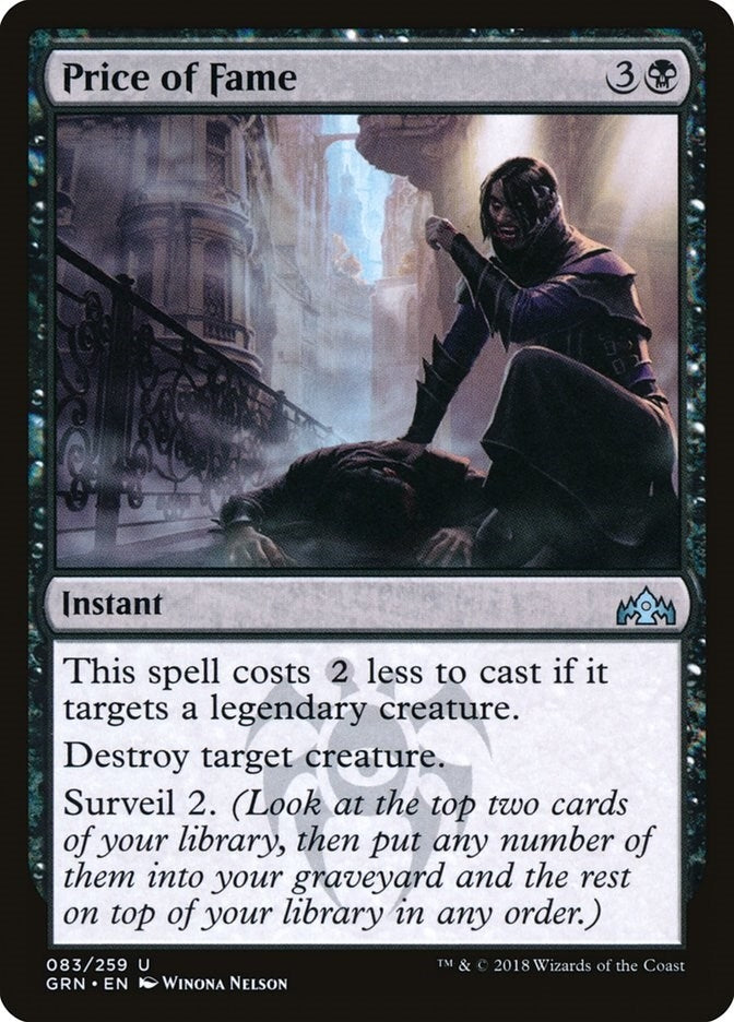 Price of Fame (83) [GRN] - MTG Single
