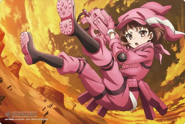 Bushiroad Rubber Mat Collection Vol.185: Sword Art Online Alternative ’Gun Gale Online’ - Llenn (185) - Playmats Sealed