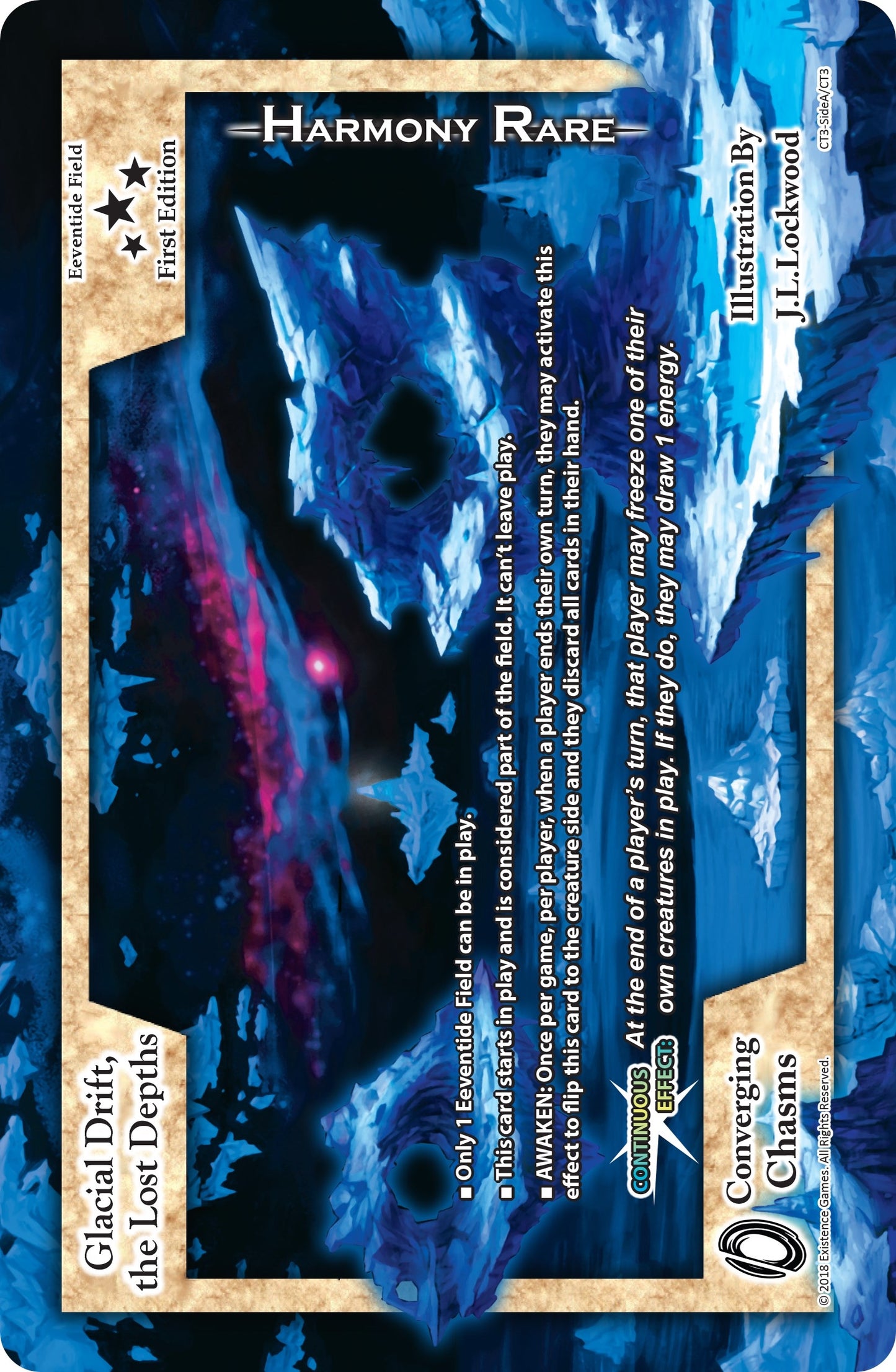 Glacial Drift the Lost Depths // Abyssal Ridge Eeventide’s Gallows (3) [ECC] - Exodus TCG Single